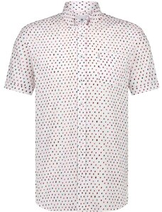 State Of Art Short Sleeve Hed Druck Weiß
