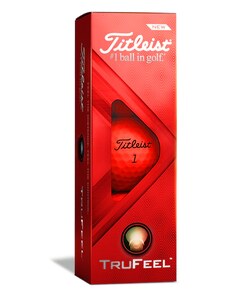 Titleist TruFeel Red 2022 (3pcs) red