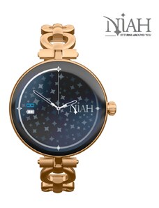 Lyra / Elegante Smartwatch / NIAH / Gold Rose