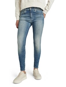G-STAR RAW Damen 3301 High Skinny Jeans, Blau (faded blue topaz D05175-C051-G352), 28W / 28L