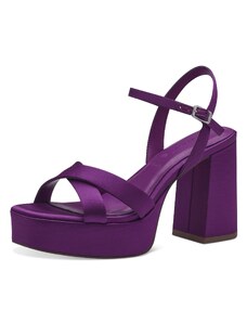 Tamaris Damen 1-28050-42 Sandale Mit Absatz, Purple, 37 EU