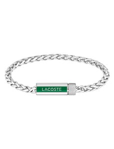Lacoste Herren-Armband Spelt Silberfarben 2040337
