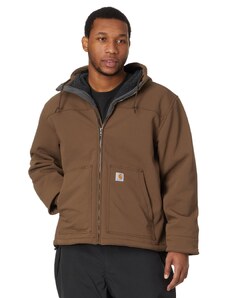Carhartt Men's Super Dux Relaxed Fit Sherpa-Lined Active Jac, COFFEE, M