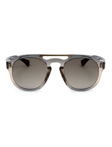 Linda Farrow Unisex-Sonnenbrille in Grau | Größe 50