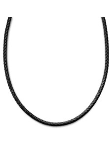 Lucleon Tenvis | 5 mm Schwarze Leder Halskette