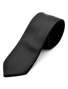 Tailor Toki Klassische schwarze-linierte Krawatte