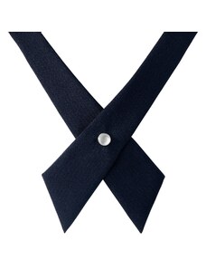 Trendhim Marineblaue Crossover Krawatte