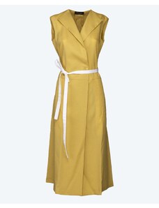 FABIANA FILIPPI Linen dress with belt