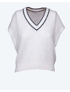 BRUNELLO CUCINELLI Dazzling linen sweater