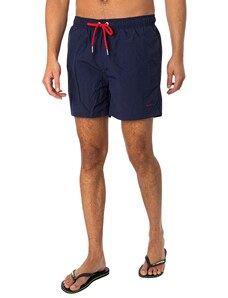 GANT Herren Swim Shorts Badehose, Marine, XL