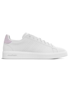 adidas Damen Advantage Premium Sneakers, Weiß/Lila, 40 2/3 EU