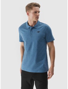 4F Regular Fit Poloshirt für Herren - blau - 3XL