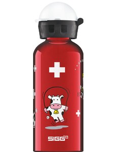 Sigg Swiss Culture Baby Trinkflasche 400 ml, lustige Kühe, 8626.90
