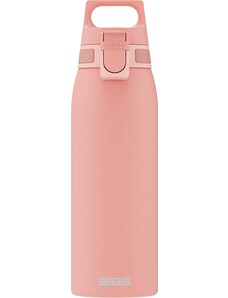 Sigg Shield One Edelstahl-Trinkflasche 1 l, shy pink, 8992.60