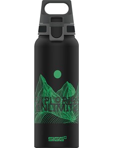 Sigg WMB One Trinkflasche 1 l, Pfadfinder schwarz, 9026.20
