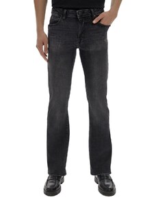 LTB Jeans Herren Jeans Roden - Jeans Herren Regulär aus Baumwollmischung Bootcut Denim Dunkel mit Knopfleiste Niedrige Taille - Grau