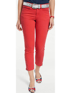 Heine Jeans-Caprihose in Rot | Größe 50