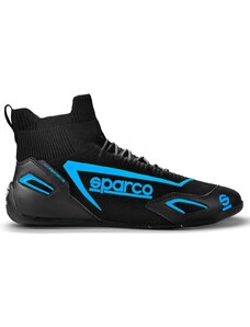 Sparco Unisex Stiefel Hyperdrive, schwarz/blau Bootsschuh, Standard, Größe 43 EU