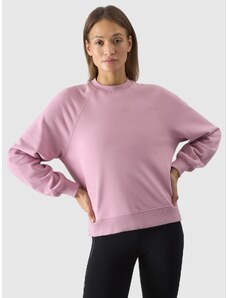 4F Damen Sweatshirt ohne Kapuze - puderrosa - L