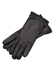 1861 Glove manufactory Assis Black Leather Gloves