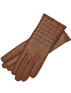 1861 Glove manufactory Trani Saddle brown Leather Gloves