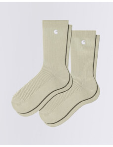 Carhartt WIP Madison Pack Socks Beryl/White