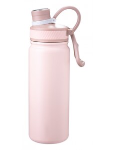 SOLA Thermo-Trinkflasche CNS Doppelwand 650 ml rosa matt (596504)
