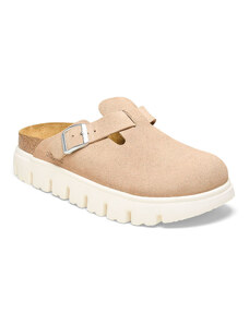 Birkenstock Boston Chunky Suede Leather Narrow Fit