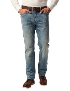 JP 1880 Herren, Straight, Bauchfit Jeans, Mattes Jeansblau, 58