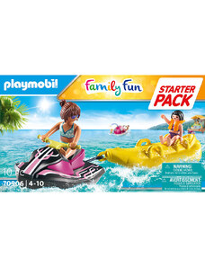 Playmobil Spielfiguren "Wasserscooter mit Bananenboot" in Bunt - ab 4 Jahren | onesize