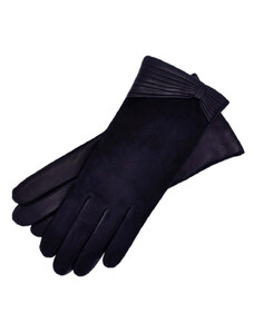 1861 Glove manufactory Varese Blue navy Suede Leather Gloves