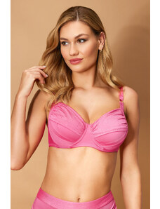 Astratex Bikini-Oberteil Glitter Pink rosa