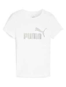 Puma Shirt "Graphics" in Weiß | Größe 152