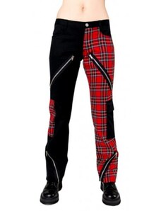 Hose Black Pistol - Freak Pants Tartan Black-Red size - B-1-21-060-04