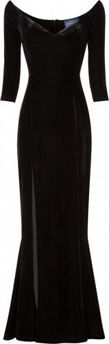 anjelica velvet maxi dress