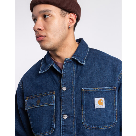 Carhartt WIP Saledo Jacket - Blue Stone Washed · Slide Culture