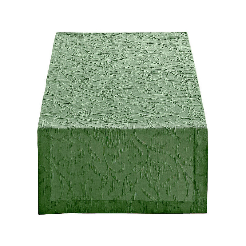 PICHLER Tischläufer grün 1 - ca. 50/150 cm,2 - ca. 50/260 cm