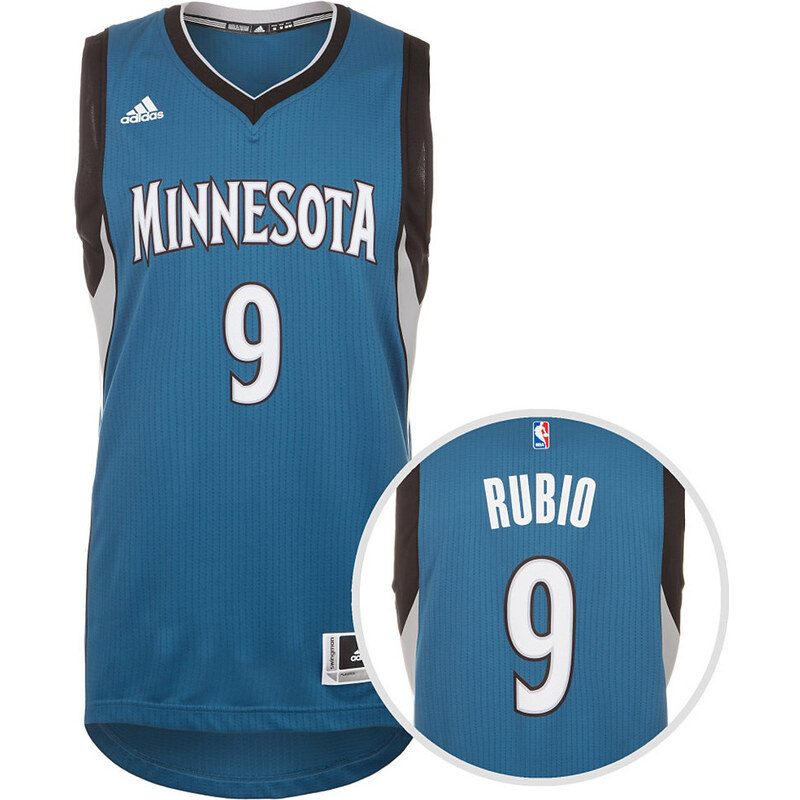 adidas Performance Minnesota Rubio Swingman Basketballtrikot Herren blau L - 54,M - 50,S - 46,XL - 58