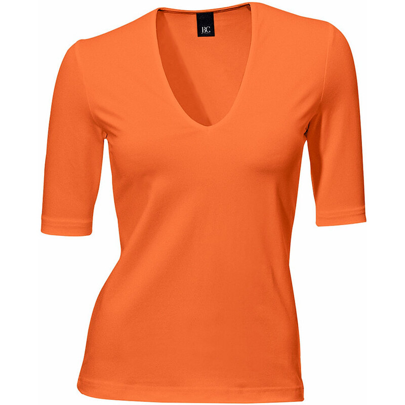PATRIZIA DINI by Heine Damen by V-Shirt Tactel orange 34,36,38,40,42,44,46,48