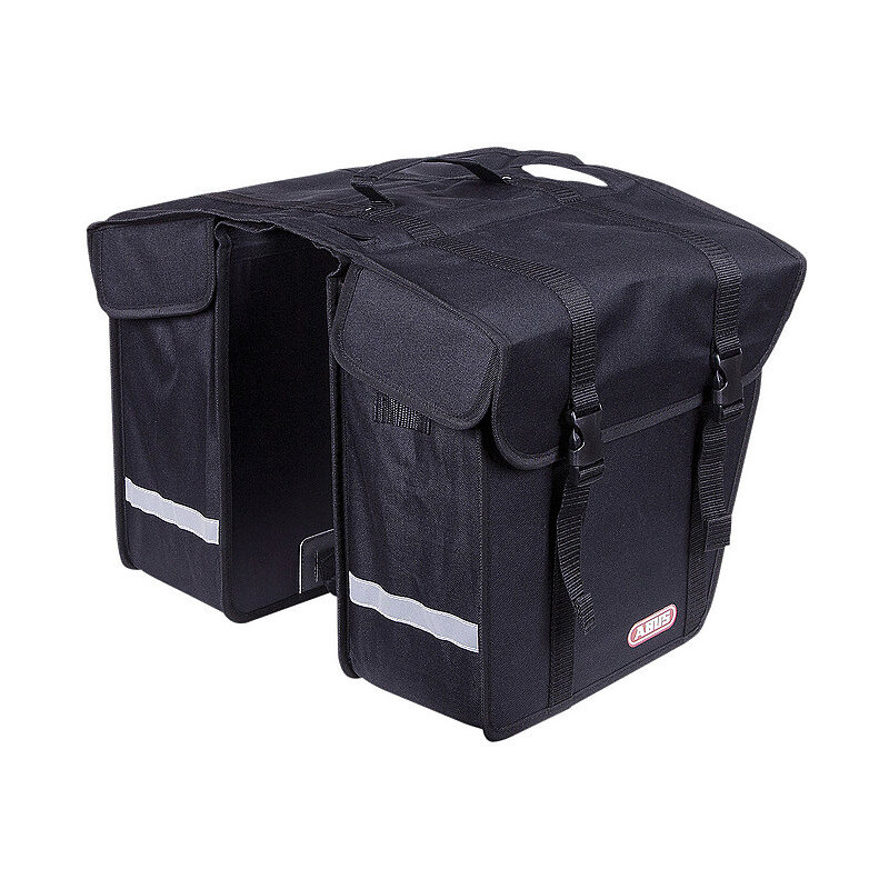 Gepäckträger-Doppelpacktasche ABUS schwarz