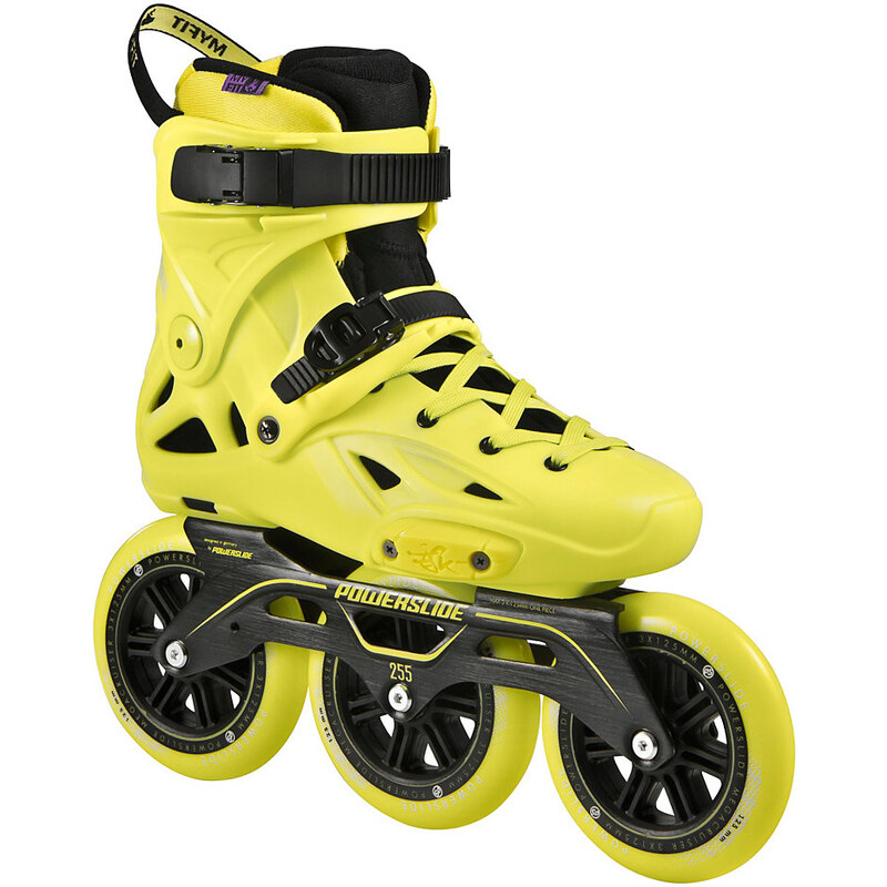 POWERSLIDE Inline Skates Triskates Imperial Megacruiser Yellow gelb 38,39,40,41,42,45