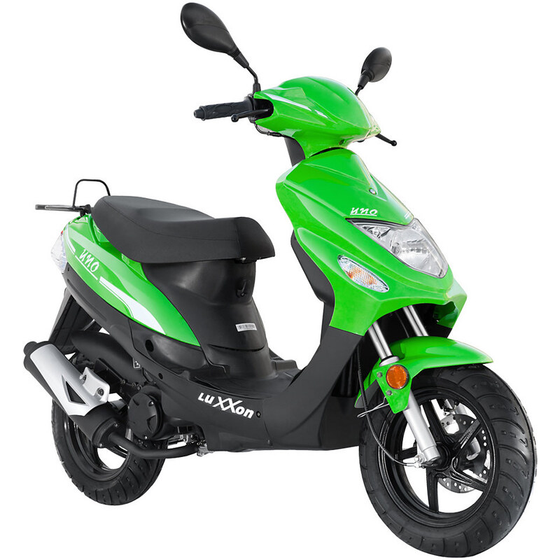 LUXXON Motorroller 50 ccm 45 km/h Uno grün