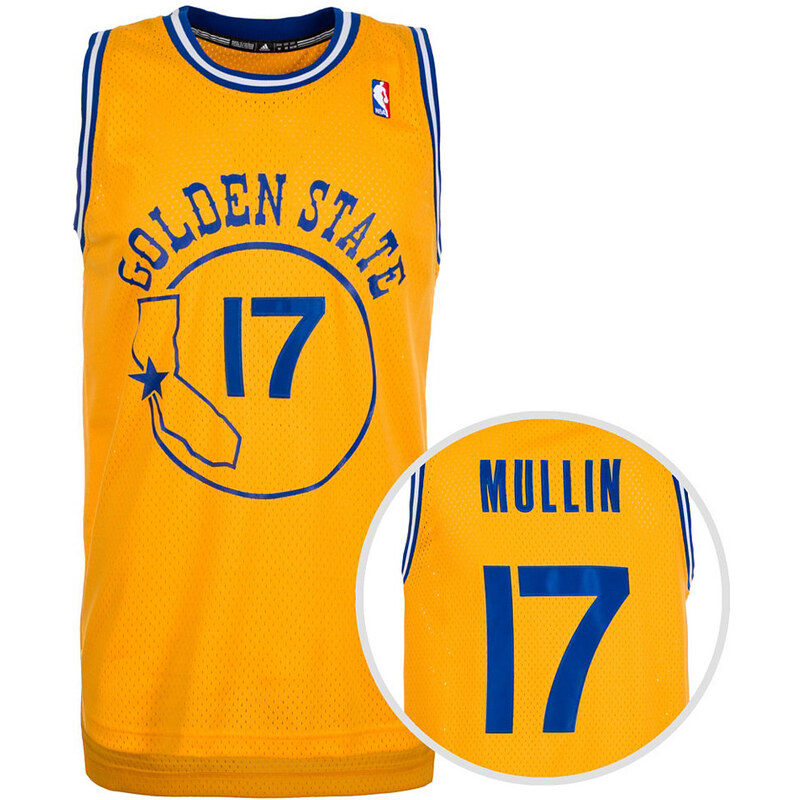 Golden State Warriors Mullin Swingman Basketballtrikot Herren adidas Performance gelb L - 54,M - 50,S - 46,XL - 58
