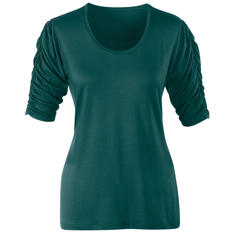 CLASSIC INSPIRATIONEN Damen Classic Inspirationen Shirt mit Rundhals-Ausschnitt grün 38,40,42,44,46,48,50,52,54