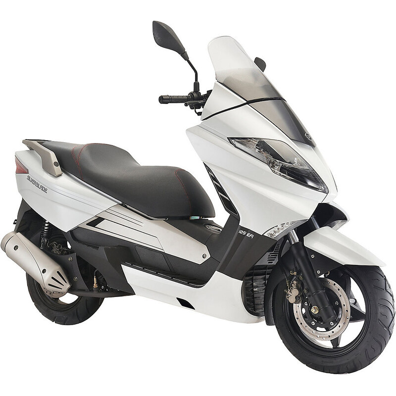 KEEWAY Motorroller 125 ccm 100 km/h Silver Blade weiß