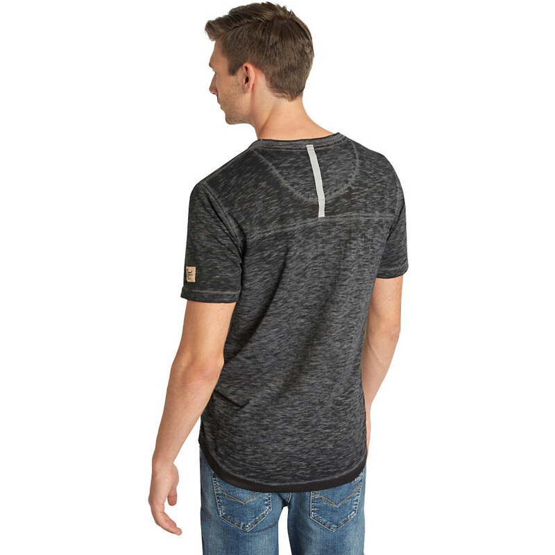 H.I.S T-Shirts (kurzarm) T-Shirt 1/2 sleeve round neck - men grau L,M,S,XL,XXL