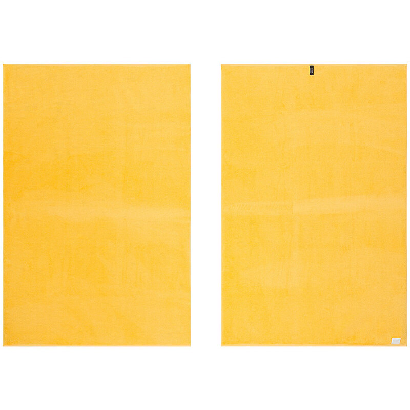 Handtücher New Generation große Farbauswahl Vossen gelb 2x 50x100 cm