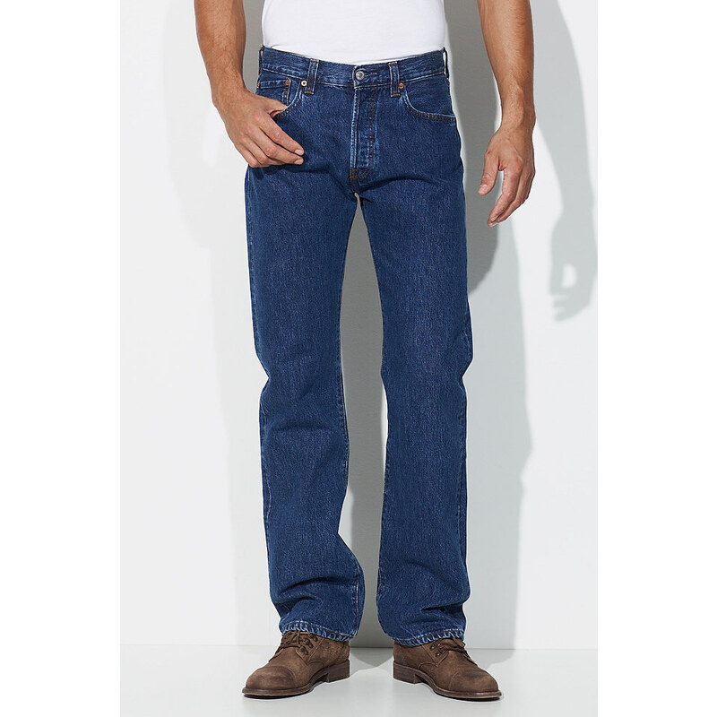 Straight-Jeans 501 LEVI'S® blau 28,29,30,31,32,33,34,36,40