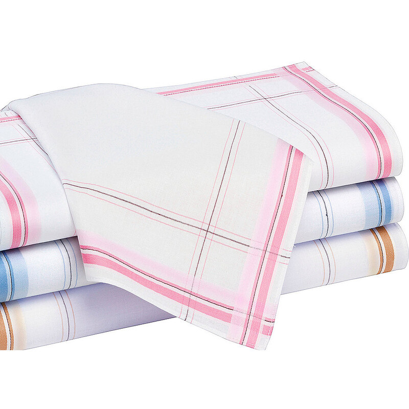 Baur Damen-Taschentücher (12 Stck.) farb-set