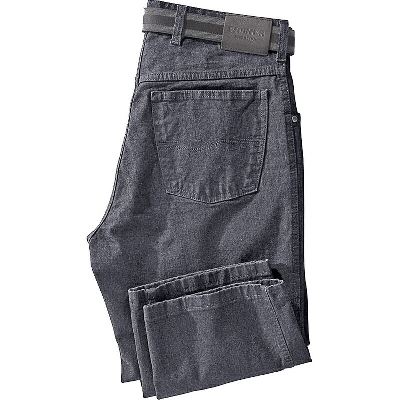 Jeans in querelastischer Stretch-Qualität PIONIER grau 24,25,26,27,28,29,30,31